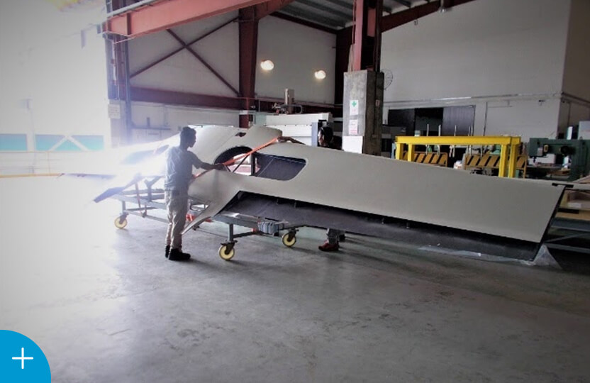 Admiralty Delivers Eviation Alice Prototype Wing Assembly (Apr 2019)