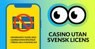 Casino Utan Svensk Licens En Guide till Spelutbud och Säkerhet