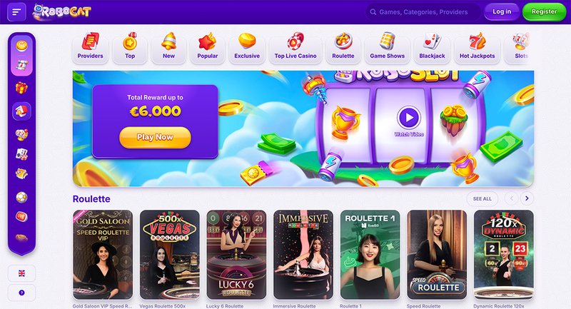 Discover robocat casino